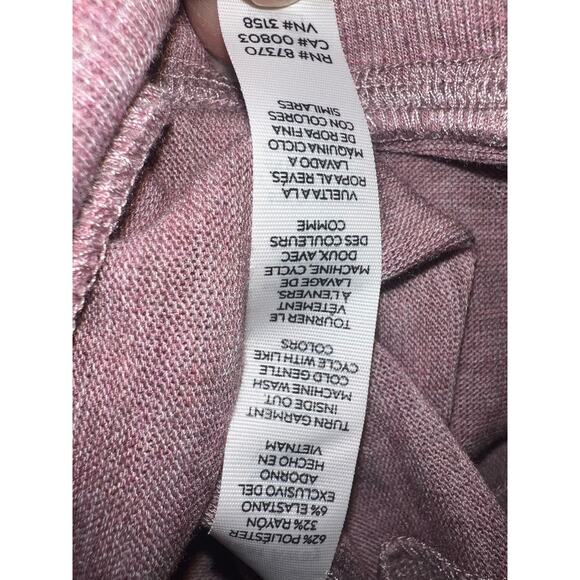 Alo Yoga glimpse long sleeve split tee - size Small - OF - Picture 6 of 7